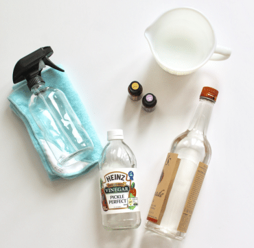 Using cheap vodka and spray bottle