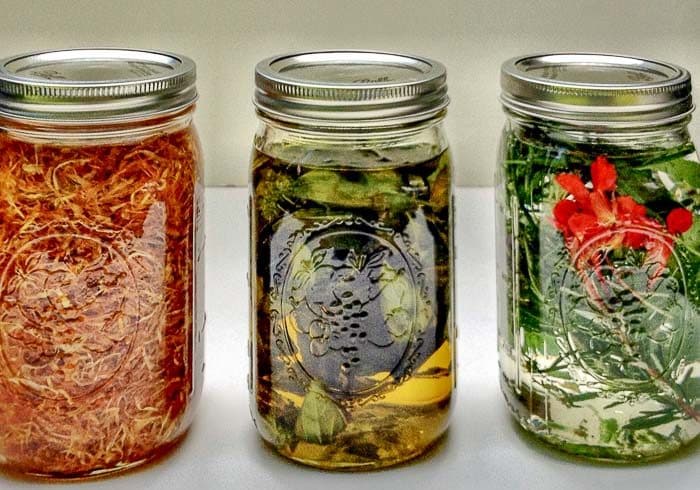 Infusing-Herbal-Oils