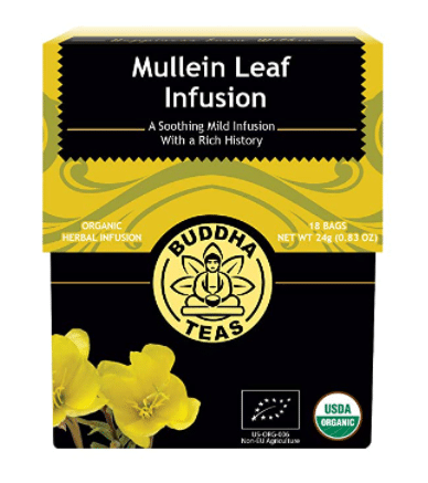 Buddha Teas Organic Mullein Leaf Tea