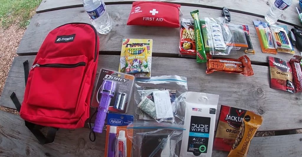Bug-Out Bag For Older Children (From 4 To 12 Years)