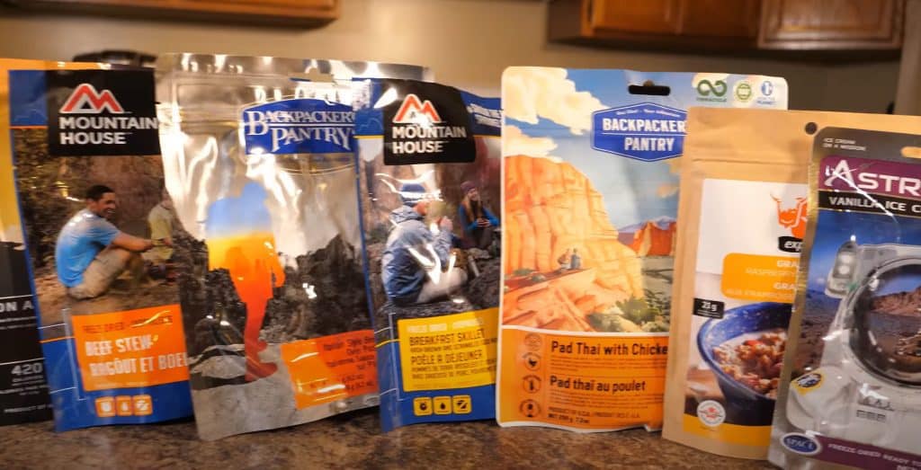 Freeze Dried Food Canned Meats