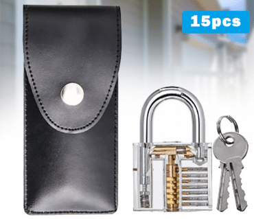 DIYS Household Lock Pick Set Kit