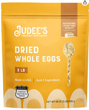 Judee's - Polvo De Huevo Entero De 3
