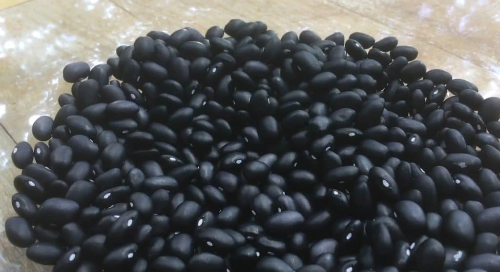 Black beans. The general information